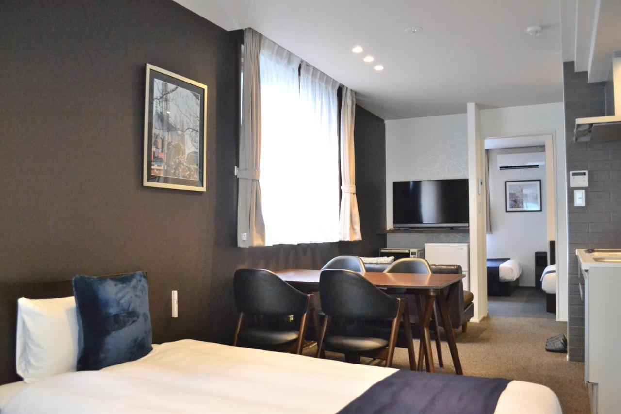แกรนด์ เบส เทนจิง Aparthotel ฟูกุโอกะ ภายนอก รูปภาพ